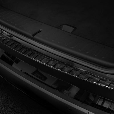 Carbon Ladekantenschutzleiste für BMW  X4 F26 2014-2018 Schwarz Carbon