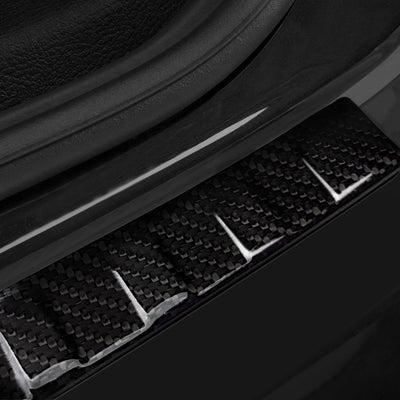 Carbon Ladekantenschutzleiste für BMW  X4 F26 2014-2018 Schwarz Carbon