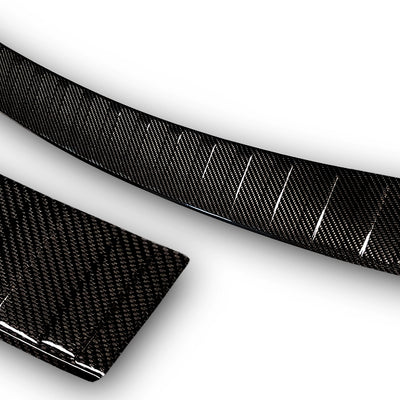 Carbon Ladekantenschutzleiste für OPEL  ASTRA V K sports tourer  2015-2019, FL2019-2022 Schwarz Carbon