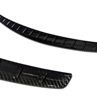 Carbon Ladekantenschutzleiste für MERCEDES  C Class IV W205 / AMG limousine 2014-2019, FL2019-06.2021 Schwarz Carbon