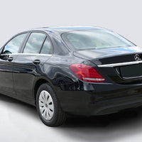 Carbon Ladekantenschutzleiste für MERCEDES  C Class IV W205 / AMG limousine 2014-2019, FL2019-06.2021 Schwarz Carbon
