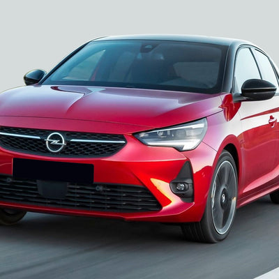 Carbon Ladekantenschutzleiste für OPEL CORSA F VI ULTIMATE hatchback 5D 2019->2023,   FL 2023-> / Corsa-e GS Line 2019->2023,  FL 2023-> / GS Line hatchback 5D 2019-> 2023,  FL 2023-> Schwarz Carbon