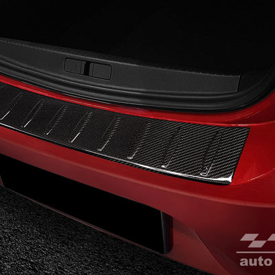 Carbon Ladekantenschutzleiste für OPEL CORSA F VI ULTIMATE hatchback 5D 2019->2023,   FL 2023-> / Corsa-e GS Line 2019->2023,  FL 2023-> / GS Line hatchback 5D 2019-> 2023,  FL 2023-> Schwarz Carbon