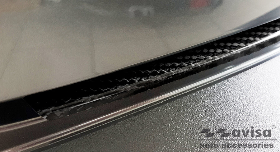 Carbon Ladekantenschutzleiste für MAZDA  CX-30 2019-> Schwarz Carbon