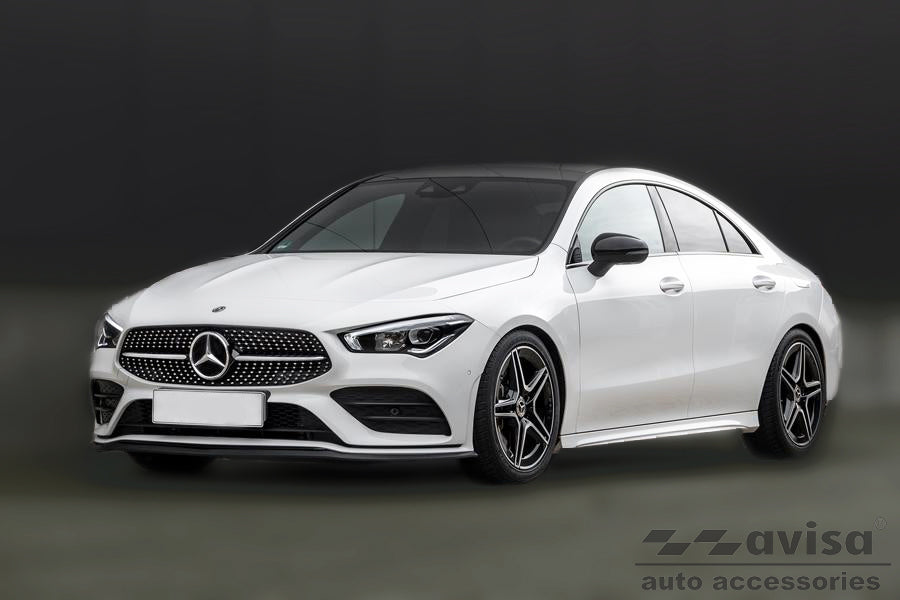 Carbon Ladekantenschutzleiste für MERCEDES  CLA II (C118) limousine 2019-> Schwarz Carbon