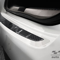 Carbon Ladekantenschutzleiste für MERCEDES  CLA II (C118) limousine 2019-> Schwarz Carbon
