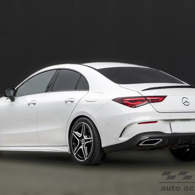 Carbon Ladekantenschutzleiste für MERCEDES  CLA II (C118) limousine 2019-> Schwarz Carbon