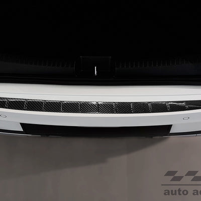 Carbon Ladekantenschutzleiste für MERCEDES  CLA II (C118) limousine 2019-> Schwarz Carbon