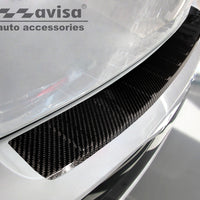 Carbon Ladekantenschutzleiste für BMW  X7 (G07) M-pakiet 2018-> Schwarz Carbon