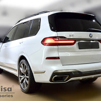 Carbon Ladekantenschutzleiste für BMW  X7 (G07) M-pakiet 2018-> Schwarz Carbon