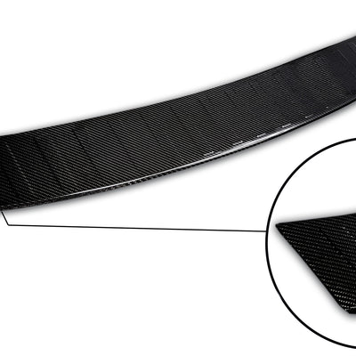 Carbon Ladekantenschutzleiste für FORD  KUGA II / FORD KUGA II VIGNALE  2012-2016, FL2016-2019 Schwarz Carbon