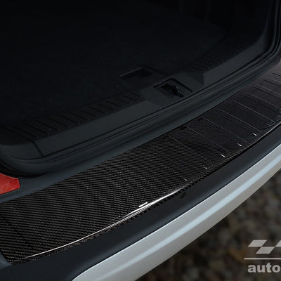 Carbon Ladekantenschutzleiste für FORD  KUGA II / FORD KUGA II VIGNALE  2012-2016, FL2016-2019 Schwarz Carbon
