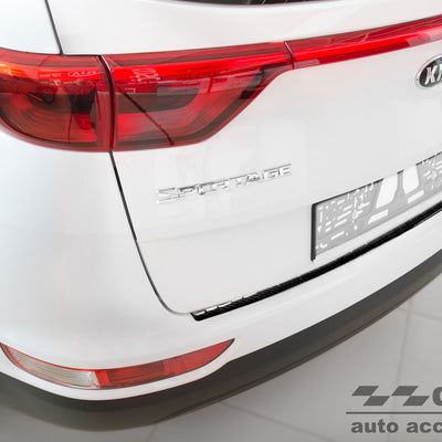 Carbon Ladekantenschutzleiste für KIA  SPORTAGE IV 2016-2018 Schwarz Carbon