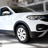 Carbon Ladekantenschutzleiste für VOLKSWAGEN T-Cross 2018->2024, FL 2024-> Schwarz Carbon