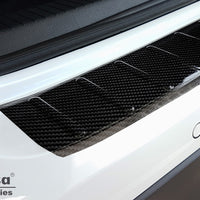 Carbon Ladekantenschutzleiste für VOLKSWAGEN T-Cross 2018->2024, FL 2024-> Schwarz Carbon