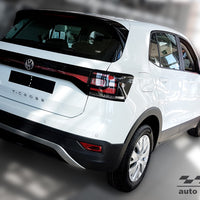 Carbon Ladekantenschutzleiste für VOLKSWAGEN T-Cross 2018->2024, FL 2024-> Schwarz Carbon