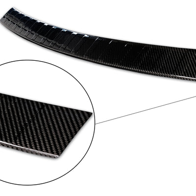 Carbon Ladekantenschutzleiste für NISSAN X-TRAIL III (T32) FL2017-2021 Schwarz Carbon