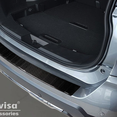 Carbon Ladekantenschutzleiste für NISSAN X-TRAIL III (T32) FL2017-2021 Schwarz Carbon