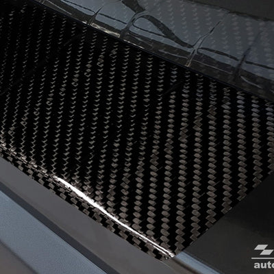 Carbon Ladekantenschutzleiste für NISSAN X-TRAIL III (T32) FL2017-2021 Schwarz Carbon
