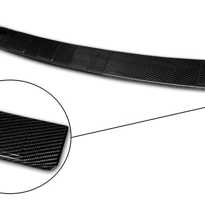 Carbon Ladekantenschutzleiste für FORD  KUGA III ST-Line / Hybrid / Vignale 2019-2024, FL 2024-> Schwarz Carbon