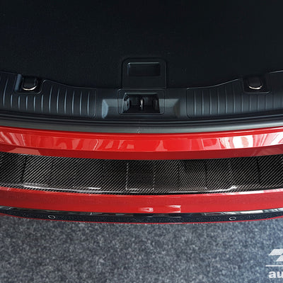 Carbon Ladekantenschutzleiste für FORD  KUGA III ST-Line / Hybrid / Vignale 2019-2024, FL 2024-> Schwarz Carbon
