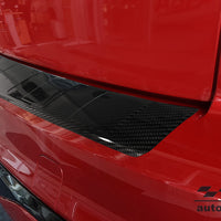 Carbon Ladekantenschutzleiste für FORD  KUGA III ST-Line / Hybrid / Vignale 2019-2024, FL 2024-> Schwarz Carbon