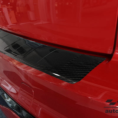 Carbon Ladekantenschutzleiste für FORD  KUGA III ST-Line / Hybrid / Vignale 2019-2024, FL 2024-> Schwarz Carbon