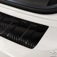 Carbon Ladekantenschutzleiste für VOLKSWAGEN  ARTEON 2017-2020, FL2020-> Schwarz Carbon