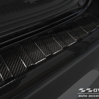 Carbon Ladekantenschutzleiste für OPEL  MOKKA X  FL2016-> Schwarz Carbon