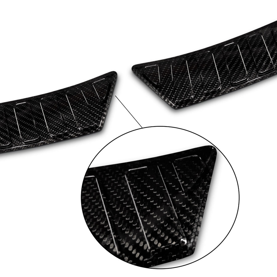 Carbon Ladekantenschutzleiste für FORD  PUMA crossover 2019 -> Schwarz Carbon