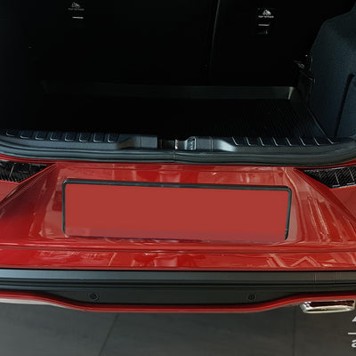 Carbon Ladekantenschutzleiste für FORD  PUMA crossover 2019 -> Schwarz Carbon