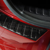 Carbon Ladekantenschutzleiste für FORD  PUMA crossover 2019 -> Schwarz Carbon