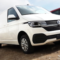 Carbon Ladekantenschutzleiste für VOLKSWAGEN TRANSPORTER T6  2015-2019, FL2019->  (fits to the version with two rear doors) Schwarz Carbon