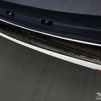 Carbon Ladekantenschutzleiste für VOLKSWAGEN TRANSPORTER T6  2015-2019, FL2019->  (fits to the version with two rear doors) Schwarz Carbon