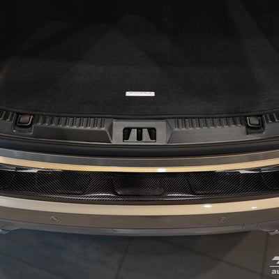 Carbon Ladekantenschutzleiste für  FORD  EDGE II / ST-Line / Vignale FL2018->  (European version) Schwarz Carbon