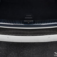 Carbon Ladekantenschutzleiste für PORSCHE CAYENNEII (92A) 2010-2014 Schwarz Carbon