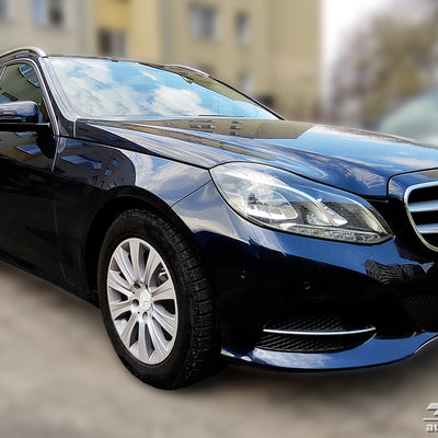 Carbon Ladekantenschutzleiste für MERCEDES  E Class  W212  T-Model  2013-2015, FL2015-2016 Schwarz Carbon