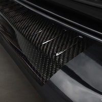 Carbon Ladekantenschutzleiste für MERCEDES  E Class  W212  T-Model  2013-2015, FL2015-2016 Schwarz Carbon