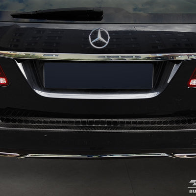 Carbon Ladekantenschutzleiste für MERCEDES  E Class  W212  T-Model  2013-2015, FL2015-2016 Schwarz Carbon