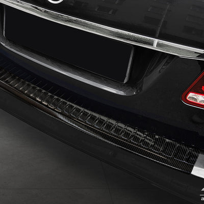 Carbon Ladekantenschutzleiste für MERCEDES  E Class  W212  T-Model  2013-2015, FL2015-2016 Schwarz Carbon