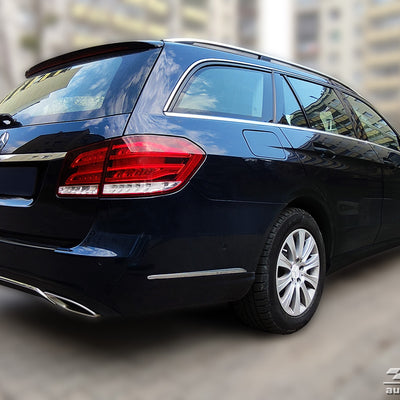 Carbon Ladekantenschutzleiste für MERCEDES  E Class  W212  T-Model  2013-2015, FL2015-2016 Schwarz Carbon