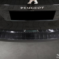 Carbon Ladekantenschutzleiste für PEUGEOT TRAVELLER 2016-> Schwarz Carbon