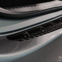 Carbon Ladekantenschutzleiste für MERCEDES  C Class V sedan (W206) 2021-> Schwarz Carbon