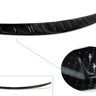 Carbon Ladekantenschutzleiste für MERCEDES  C Class V sedan (W206) 2021-> Schwarz Carbon