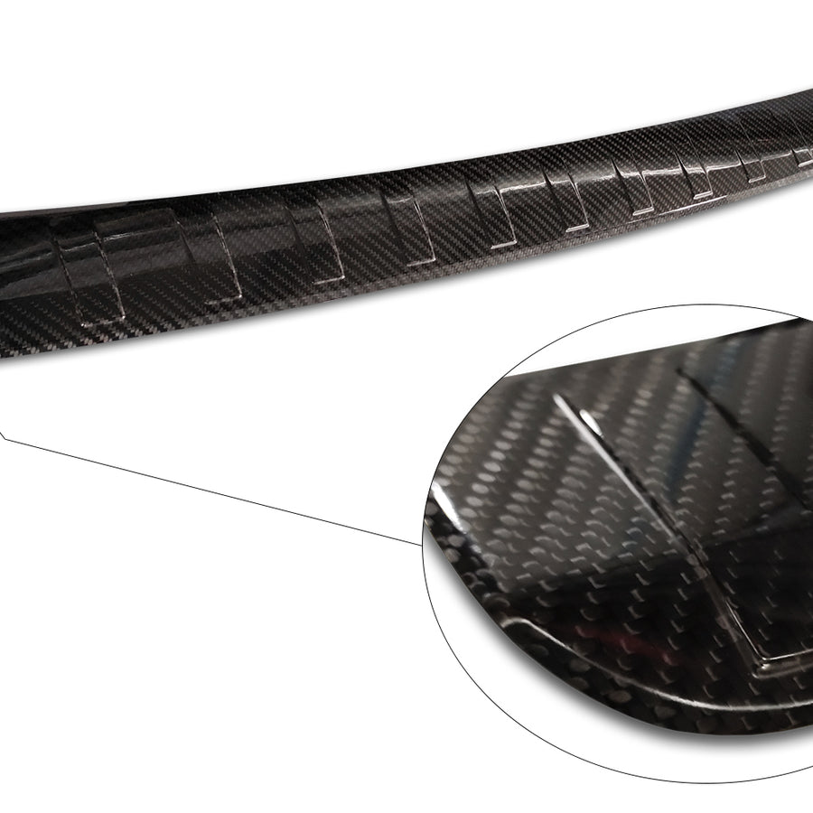 Carbon Ladekantenschutzleiste für MERCEDES GLA II H247 crossover 2020-> Schwarz Carbon