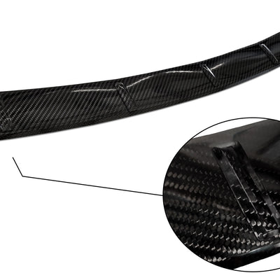 Carbon Ladekantenschutzleiste für FORD MUSTANG VI coupe / GT 2015-2017, FL2017-> Schwarz Carbon