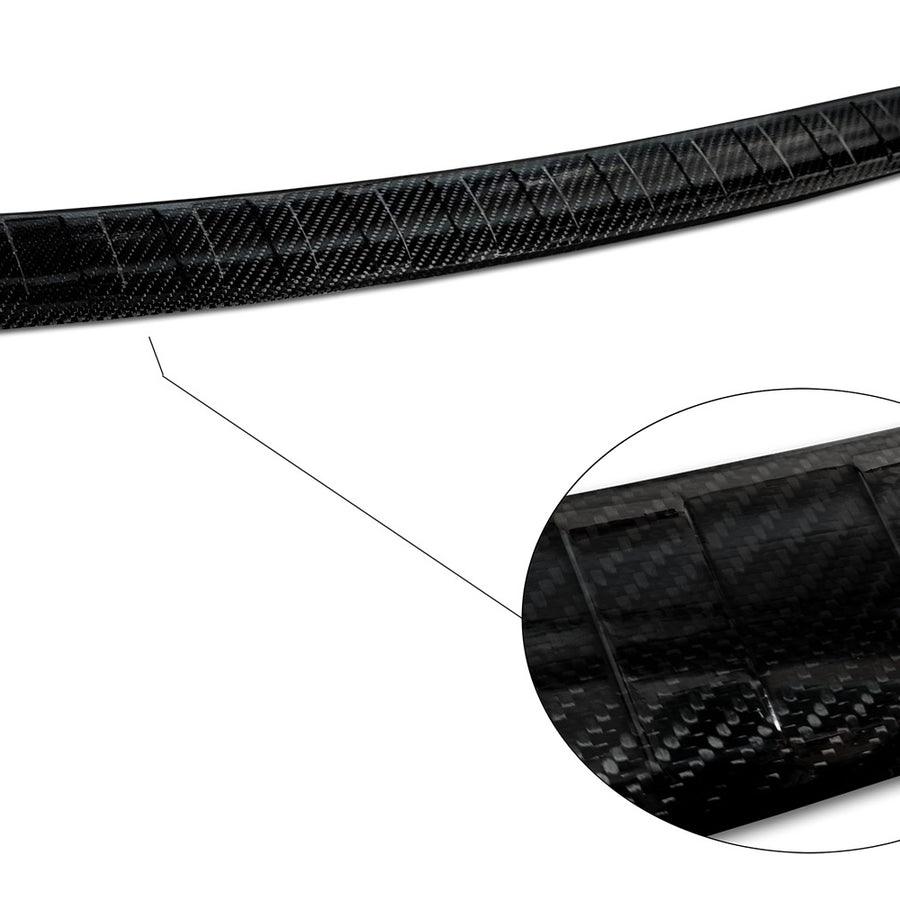 Carbon Ladekantenschutzleiste für HONDA JAZZ V CROSSTAR hybrid 2020-> Schwarz Carbon