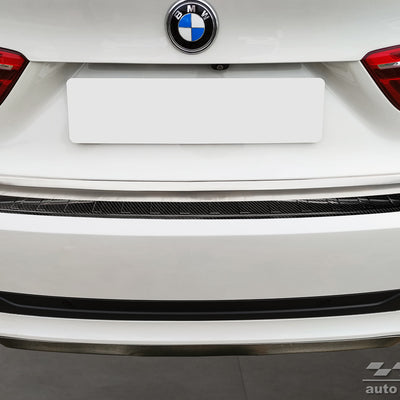 Carbon Ladekantenschutzleiste für BMW  X6 II F16 2014-2019 Schwarz Carbon
