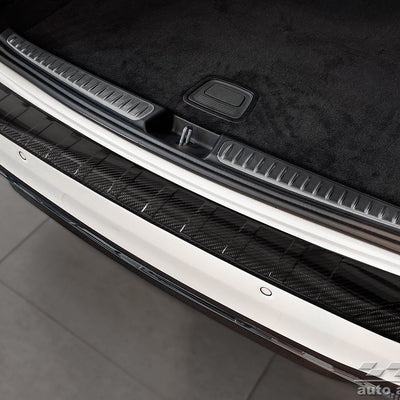 Carbon Ladekantenschutzleiste für MERCEDES C Class V T-model S206 2021-> Schwarz Carbon