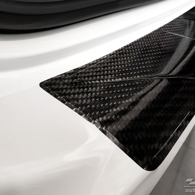 Carbon Ladekantenschutzleiste für MERCEDES C Class V T-model S206 2021-> Schwarz Carbon